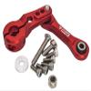 NHX RC Aluminum Fixed Link Steering w/ 25T Servo Arm for 1/8 Kraton 6S / Senton/Typhon -Red view 1