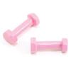 International Miniatures by Classics Dollhouse Miniature Pink Hand Weights Dumbbells Free Weights 2/Pack view 1