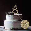 Efavormart 4.5" Gold Shinny Rhinestone Letters Cake Toppers For Wedding Birthday Party Special Event Personalized Decorations - 6 view 2