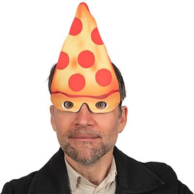 Accoutrements Archie McPhee Character Flipping Amazing Breakfast Goods Pizza Mask