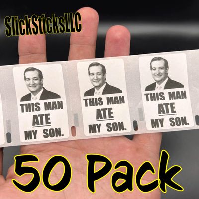 50PCS This Man ATE My Son Stickers Bulk lot