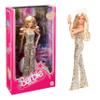 Barbie Margot Robbie as in Gold Disco Jumpsuit The Movie Collectible Doll (HPJ99) view 1