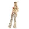 Barbie Margot Robbie as in Gold Disco Jumpsuit The Movie Collectible Doll (HPJ99) view 4