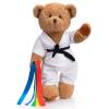 HollyHOME Karate Bear Stuffed Animal Teddy Bear in Karate Uniform Unique Toy Gifts for Kids and Karate Lovers Holiday Birthday Valentine 16 inches view 4