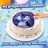 7.5 Inch Vampirina Cake Topper  Round Edible Birthday Cake Decorations, Happy Birthday Cake view 4