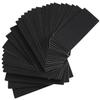 pizarra 24 Pieces Fingerboard Foam Tape Adhesive Foam Tape Black Non Foam Tape for Mini Fingerboards view 1