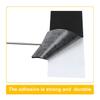 pizarra 24 Pieces Fingerboard Foam Tape Adhesive Foam Tape Black Non Foam Tape for Mini Fingerboards view 4