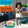 Baby Einstein + Hape Magic Touch Toy Cash Register Pretend to Check Out Toy, Real Sounds and Music, Ages 1, 2, 3, 4+ view 4