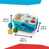 Baby Einstein + Hape Magic Touch Toy Shopping Basket for Kids, with Real Sounds and Music, Shape Sorter, Fine Motor Skill Development, Ages 1, 2, 3, 4+ view 3