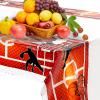 2-Piece Basketball Table Cloths - Plastic Table Cover, Disposable Basketball Theme Party Supplies for Kids Adult Birthday March Madness Party Decorations 180 * 108 cm view 4