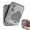Fidget Toys Adults, EDC Metal Fidget Slider, Magnetic Poker Push Card, Adult Fidget Toy for Anxiety ADHD, Cool Office Gadgets Gift for Dad Teens, Fidgets Toy for Men view 1