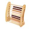 Excellerations Wooden Abacus - Natural - 12"H by 11"W - Kids Math, Counting Beads view 1