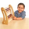 Excellerations Wooden Abacus - Natural - 12"H by 11"W - Kids Math, Counting Beads view 3