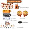 40 Pcs Basketball Party Decorations - Happy Birthday Banner, Balloons, Cake Toppers for Boys & Girls view 2
