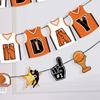 40 Pcs Basketball Party Decorations - Happy Birthday Banner, Balloons, Cake Toppers for Boys & Girls view 4