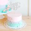 Gyufise 1Pc Sweet Teenager 16 Cake Topper Glitter 16th Birthday Cake Pick for Cheers to 16 Years Old 16th Birthday Party Cake Decorations Supplies Sliver view 4