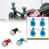 4PCS Magnetic Invisible Body Post Mount with R Clips Fit for 1/10 RC Car HSP (Red) view 2