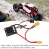 160A 8S ESC, RC Electronic Speed Controller 160A 8S Black with Plug RC Car ESC Replacement for Racing 1/7 MX 07 MAX6 view 3