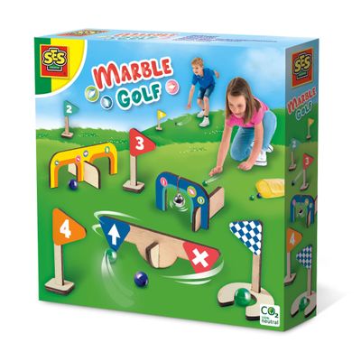 SES Creative Marble Golf - Wooden minigolf Course