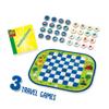 SES Creative 02237 Wrap&Go Travel Games-Checkers-Memo-Pack Your Bags view 2