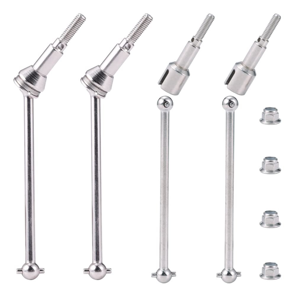 HAIBOXING RC Car Spare Parts Metal Front Universal Drive Shafts and Rear Drive Shafts Apply to 903 & 903A & 905(90205 & 90206 & 90207)