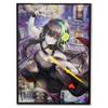 60ct (Yor Forger) 67x 92 mm Holographic Flashing Top Loading Trading Card Sleeves Deck Protector for MTG/TCG/PTCG Art Anime Printing Card Sleeves Protectors view 2