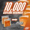 NERF Pro Gelfire Raid Blaster, Fire 5 Rounds at Once, 10,000 Gel Rounds, 800 Round Hopper, Eyewear, Toys for Teens Ages 14 & Up view 3
