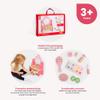 Bigjigs Toys Kids Vanity Table - Pink Table Top Vanity with Mirror, 2 Drawers & Pretend Makeup Sets for Girls, Unique Wooden Role Play Toys, Gifts for Girls Aged 3+ view 4