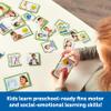 Learning Resources Feelings & Emotions Puzzle Cards, 48 Pieces, Ages 3+, Social Skills, speech therapy materials, Social Emotional Learning Toys and Games for Kids view 3