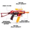 XSHOT Hyper Gel Trace Fire Blaster, Semi and Fully Automatic Gel Blaster & 10,000 Gellets, 600 Capacity Hopper & 850 Capacity Mag, Ages 14 & Up by ZURU view 3