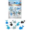 Accoutrements Archie McPhee Itty Bitty Whales 8 Pack view 1