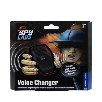 Spy Labs Inc: Voice Changer by Thames & Kosmos | Voice-Distorting Device for Young Investigators | Distortion Slider Offers Numerous Different Ranges | Essential Tool from The Detective Gear Experts