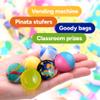 Bouncy Balls Assorted Bulk Toys Pack 50psc 1.26inch 32mm - Super Ball for Toddlers and Adults Party Favors Pinata Filler Goodie Bags Stuffers for Kids Treasure Box Toys for Classroom Carnival Prizes view 3