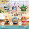 'Reement Peanuts Life in a BOTTLE Box Product, 6 Types, Approx. H 4.5 x W 2.8 x D 2.4 inches (115 x 70 x 60 mm), PVC view 1