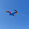 3D Solid Soft Inflatable Wizard Kite Line Laundry for Adults Giant Blue Wizard Show Kite Pendant view 2