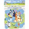 Bluey Birthday Party Supplies Bundle includes Table Cover and Happy Birthday Banner and 1 Dinosaur Sticker Sheet (2 Pack Bundle) view 3