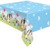 Bluey Birthday Party Supplies Bundle includes Table Cover and Happy Birthday Banner and 1 Dinosaur Sticker Sheet (2 Pack Bundle) view 4