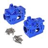 CODA RACING Alloy Front&Rear Differential housing Gear Box for Traxxas 1/10 4X4 Slash, Stampede, Hoss,Rustler 4WD VXL-Replaces Part 6880 6881 view 2