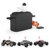 HAIBOXING 1/12TH Scale RC Car Spare Parts 3-Wire 2.2Kg Servo and Servo Saver Assembly Apply to 903 & 903A & 905(90114 & 90126) view 2