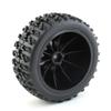 4Pcs 112mm 1/10 Short Course Tires Tyre Wheel with 12mm Hex for Slash Arrma SENTON VKAR 10SC RC Car view 3