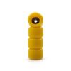 SPITBOARDS Fingerboard Pro Wheels with Real Ball Bearings, Professional CNC Polyurethane Quality, Street Wheels Shape (Yellow) view 1