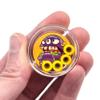 SPITBOARDS Fingerboard Pro Wheels with Real Ball Bearings, Professional CNC Polyurethane Quality, Street Wheels Shape (Yellow) view 4