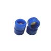 SPITBOARDS Fingerboard Pro Wheels with Real Ball Bearings, Professional CNC Polyurethane Quality, Street Wheels Shape (Blue) view 2
