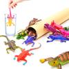 YiliUsAnwU 10 PCS Lizard Water Toys, Color Changing Chameleon Toys, Stretchy Animal, for 3 Years and up, for Goodie Bag Fillers,Classroom Rewards, Kids Easter Basket view 1