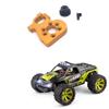 Abbasi Metal Motor Mount Holder and 19T Motor Gear for 144002 144010 124016 124017 Brushless RC Car Parts,Yellow view 4