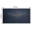 BALIKEN Rectangular 86'' X 50" Blackjack Tabletop Casino Felt Professional Grade Mat view 2