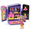 KOOKYLOOS Mel's Wardrobe - Over 18 Fashion Accessories & Exclusive Doll with 3 Fun Expressions - Includes Clothes, Accessories & Shoes, Hangers, Drawers & 3 Stickers view 1