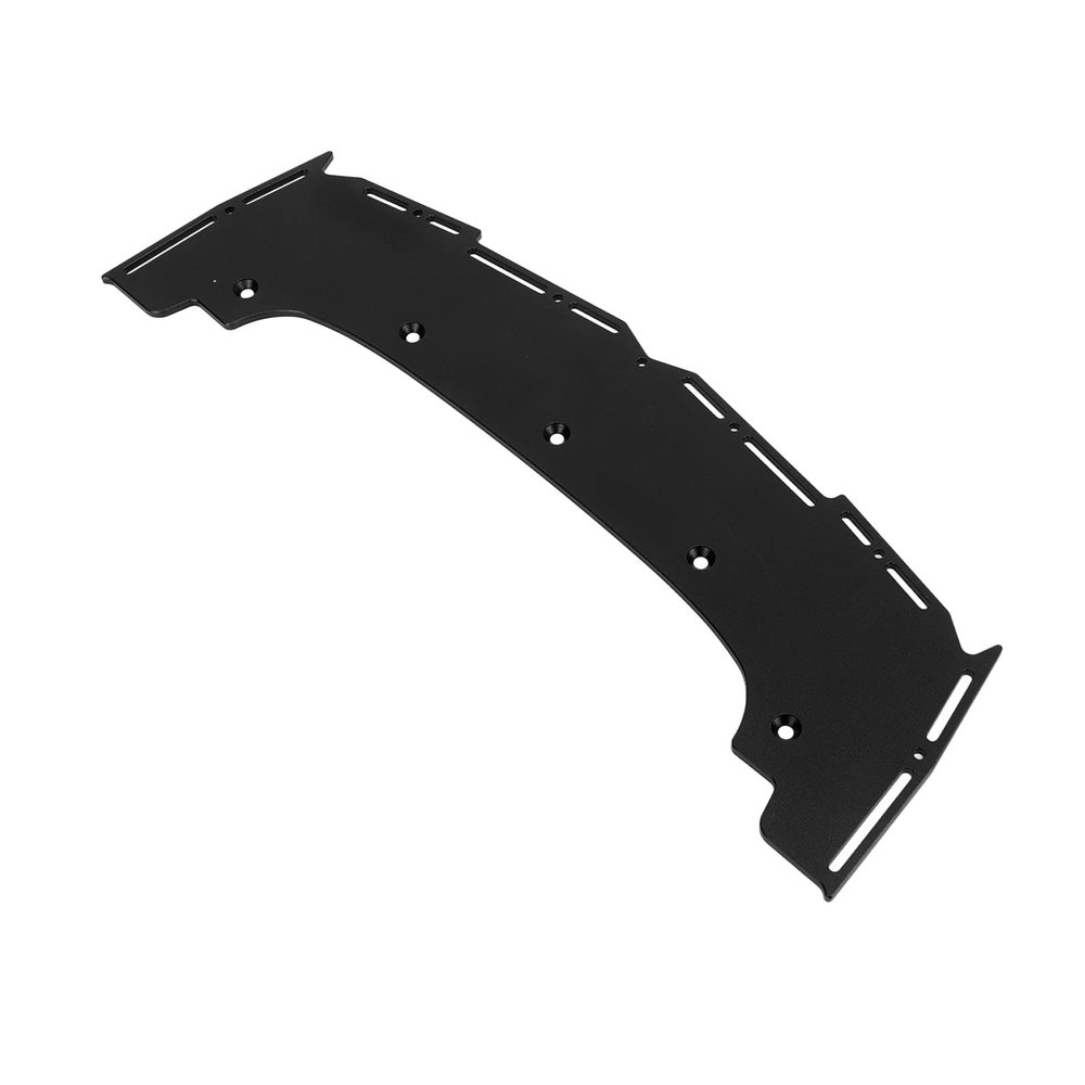 RC Car Front Bumper, RC Car Front Bumper 11.9in Wide Aluminium Alloy High Strength RC Car Protective Bar for ARRMA 1/7 1/8 (Black)