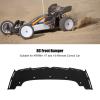 RC Car Front Bumper, RC Car Front Bumper 11.9in Wide Aluminium Alloy High Strength RC Car Protective Bar for ARRMA 1/7 1/8 (Black) view 2