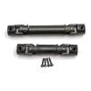 XSYGO Drive Shaft Steel Front Rear Center Driveshafts for 1/18th TRX4M Defender Bronco RC Crawler Car Upgrades (Black) view 1